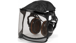Glušniki z mrežastim vizirjem