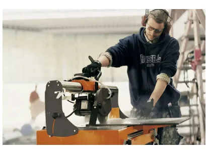 Namizna krožna žaga za keramiko TS 73 R slika