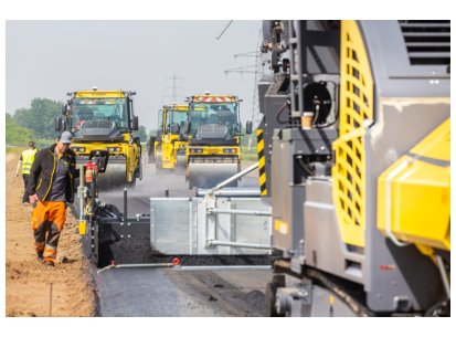 Podajalec asfalta BOMAG BMF 2500 slika